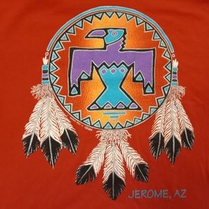 Vintage '90s Arizona Thunderbird Navajo single stitch tourist t-shirt